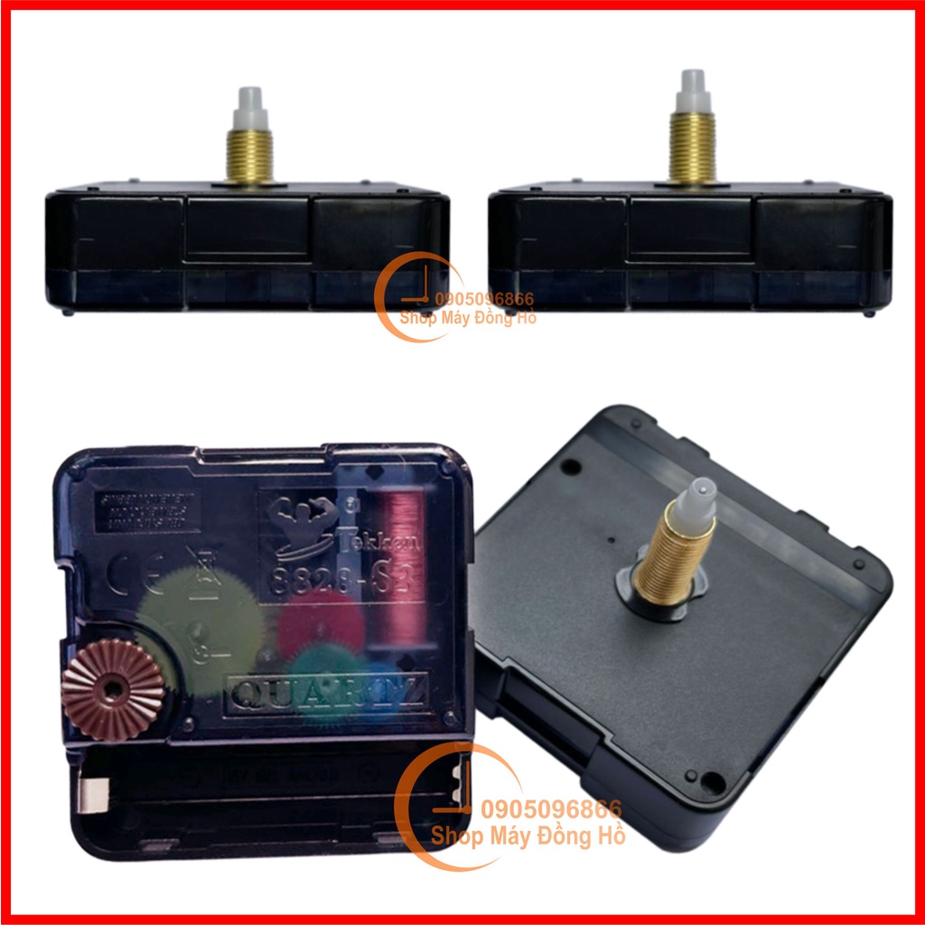 Máy đồng hồ treo tường trục Dài (Trục 5mm - 8.5mm - 11mm)