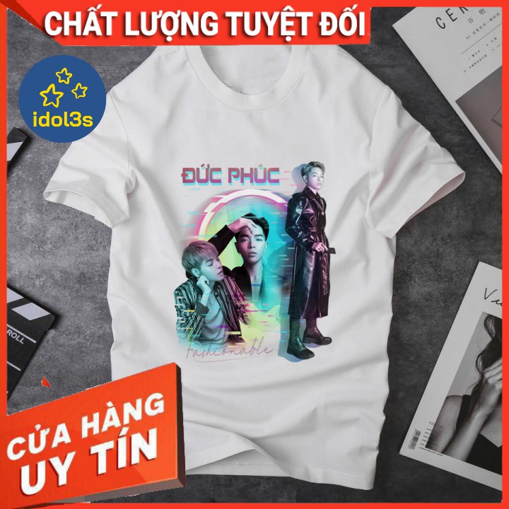 Áo thun in hình Đức Phúc - idol3s - Món quà độc đáo dành cho Fan Cứng