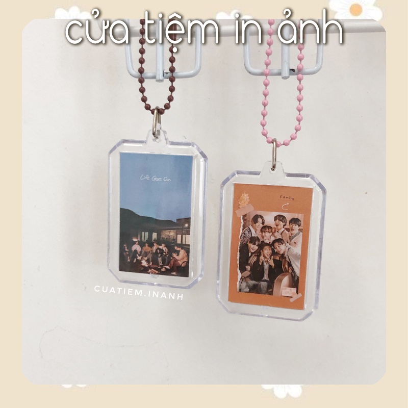 In Theo Yêu Cầu - Móc Khóa Mica