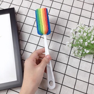 Cây Cọ Rửa Bình Sữa, Ly Chén 7 Màu,Chắc chắn tiện ích