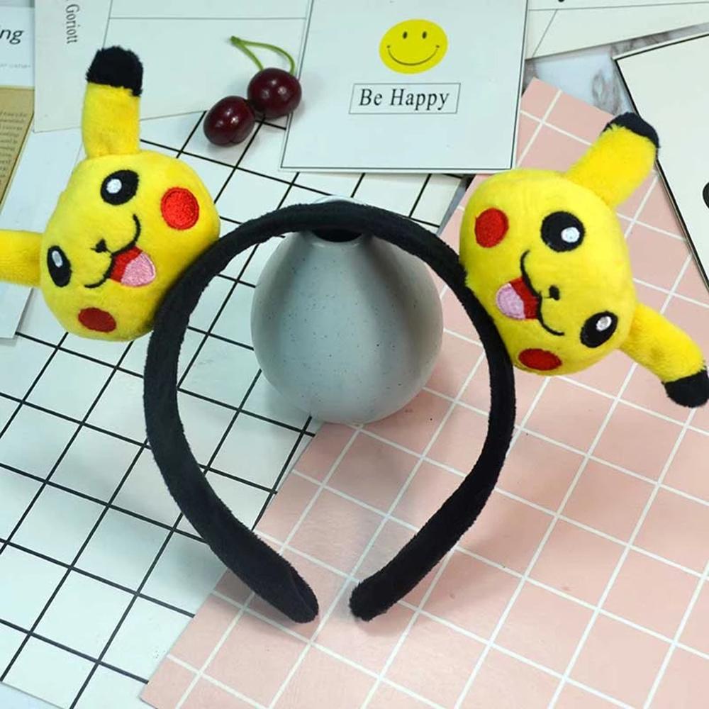 Dây Cột Tóc Pikachu Lấp Lánh Dễ Thương Cho Bé Gái