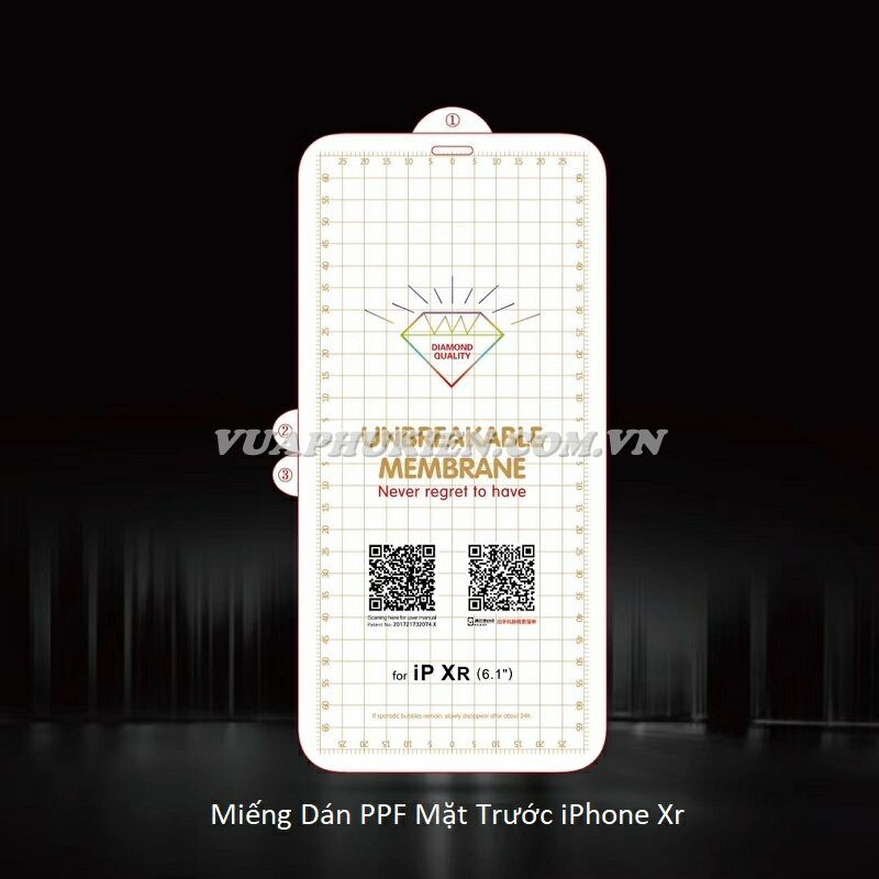 [Combo 2 mặt Trước + Sau] Miếng dán PPF cho iPhone Xs Max/Xr/X/Xs/7/8 Plus/7/8/6/6S Plus/6/6S chống xước và trầy máy