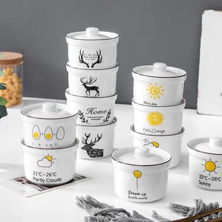 Cốc nấu cháo, hấp trứng, chưng yến 250 ml
