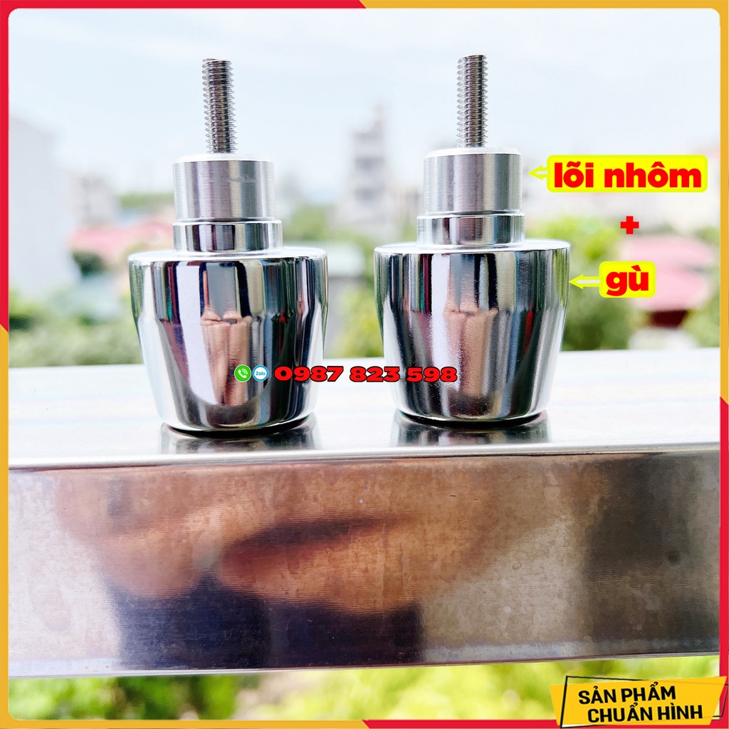 ✅ Gù Chống Rung Tay Lái Kèm Ốc Và Cốt Nhôm Gắn Gù Hàng Zin Tháo Xe SH, PCX Chất Liệu Thép Không Rỉ ✅