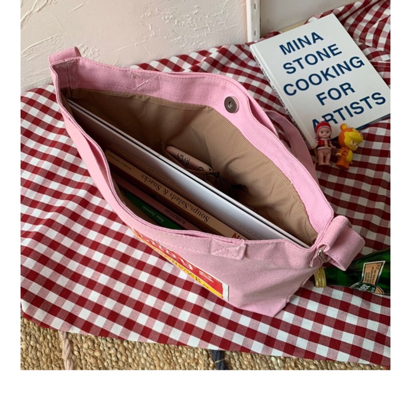 Túi đeo chéo form ngang MHL Wendy ulzzang (có sẵn)