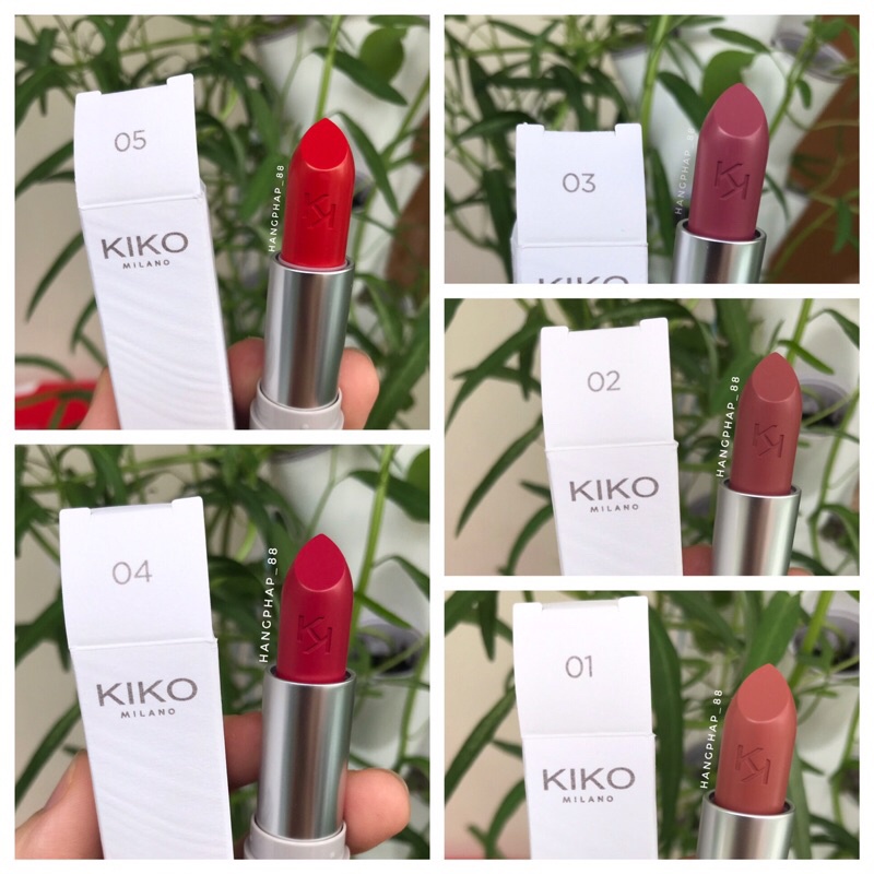 Son Kiko hữu cơ Konscious Vegan Lipstick Bill Pháp