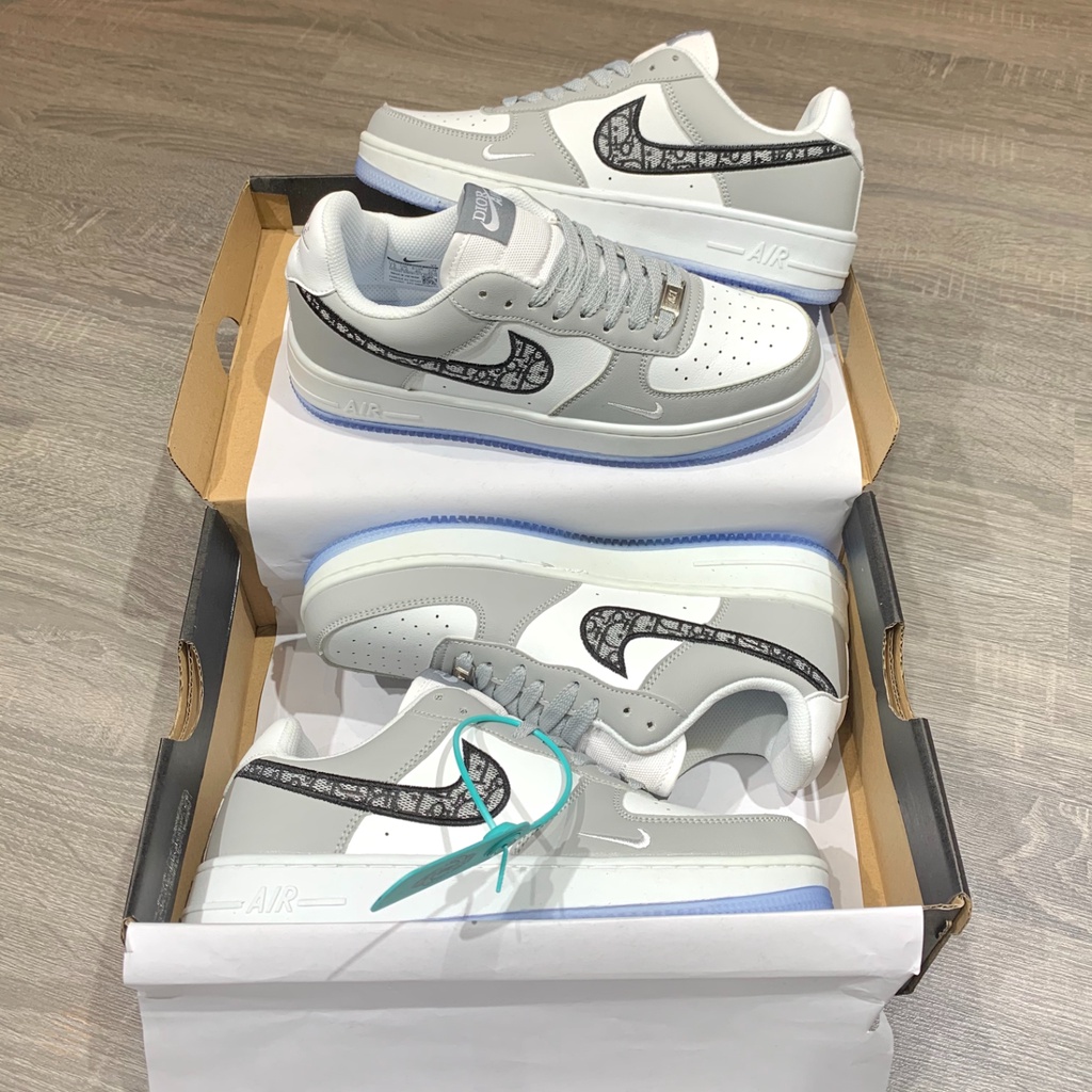 Giày A.F.1 Low Grey Di.or