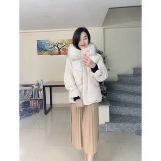 Váy xếp ly dáng dài