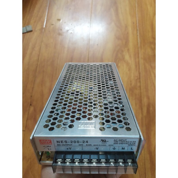 Nguồn Meanwell 24V-8.8A 24V-10A . Hàng cũ tháo máy.