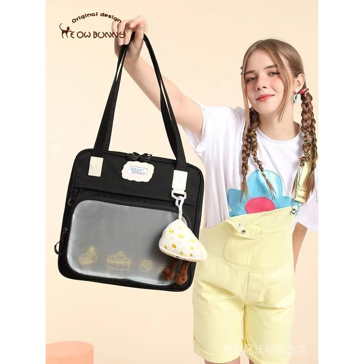 Túi Tote Đeo Vai Bằng Vải Canvas Sức Chứa Lớn Thời Trang Mùa Hè Cho Nữtúi xách nữ