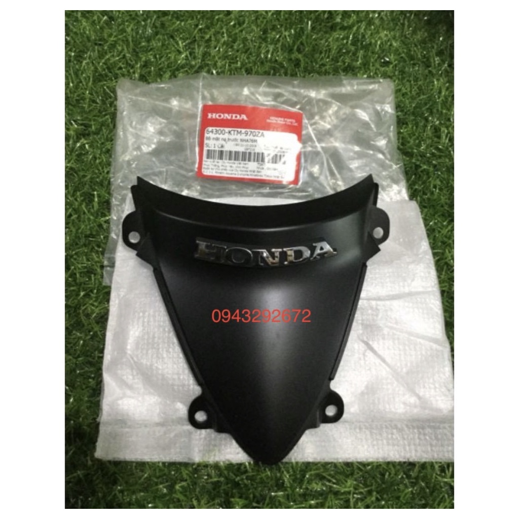 Nắp Trên Mặt Nạ Future Neo Đen Sần  Honda