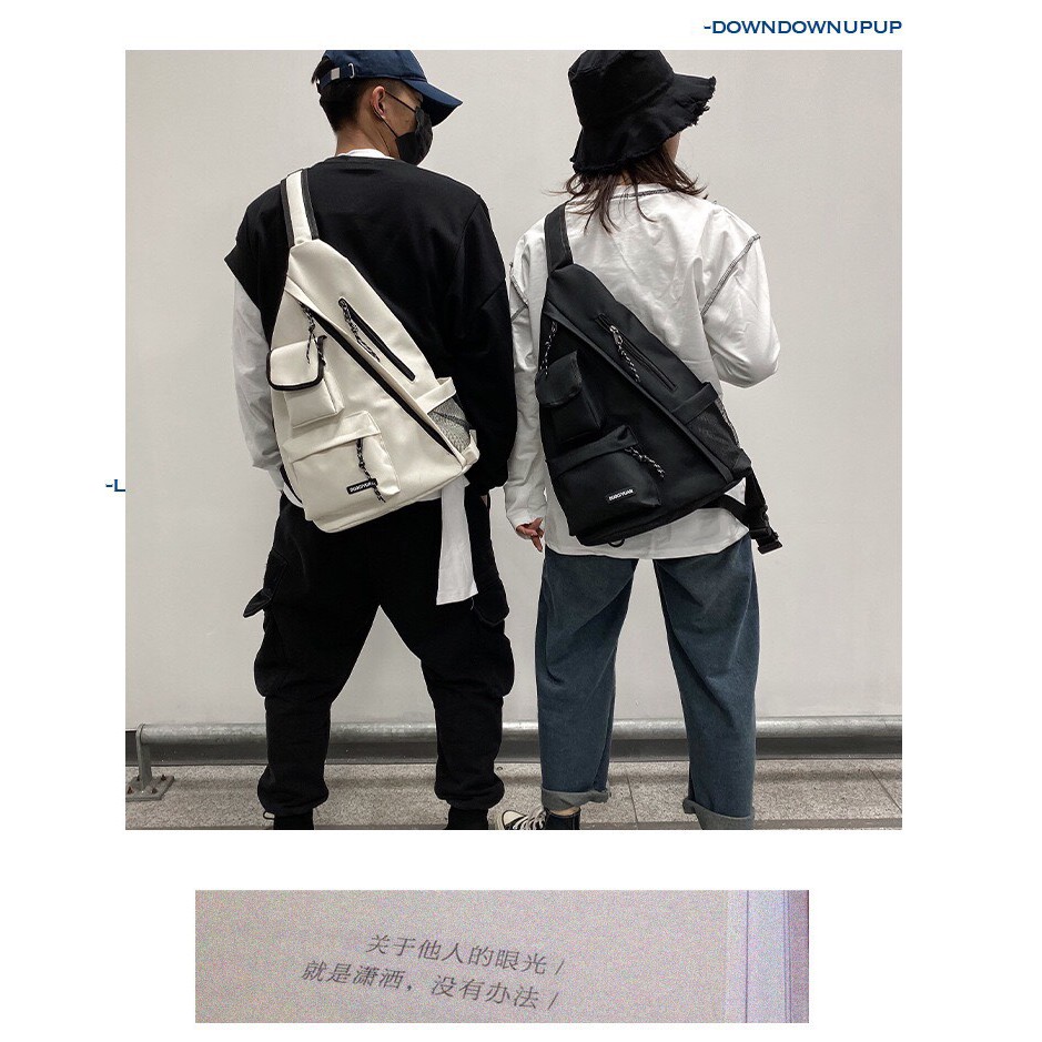 Túi Đeo Chéo Nam Nữ Đẹp Hot Trend 2021 - Túi Đeo Chéo Thời Trang Hàn Quốc Dành Cho Nam và Nữ B084