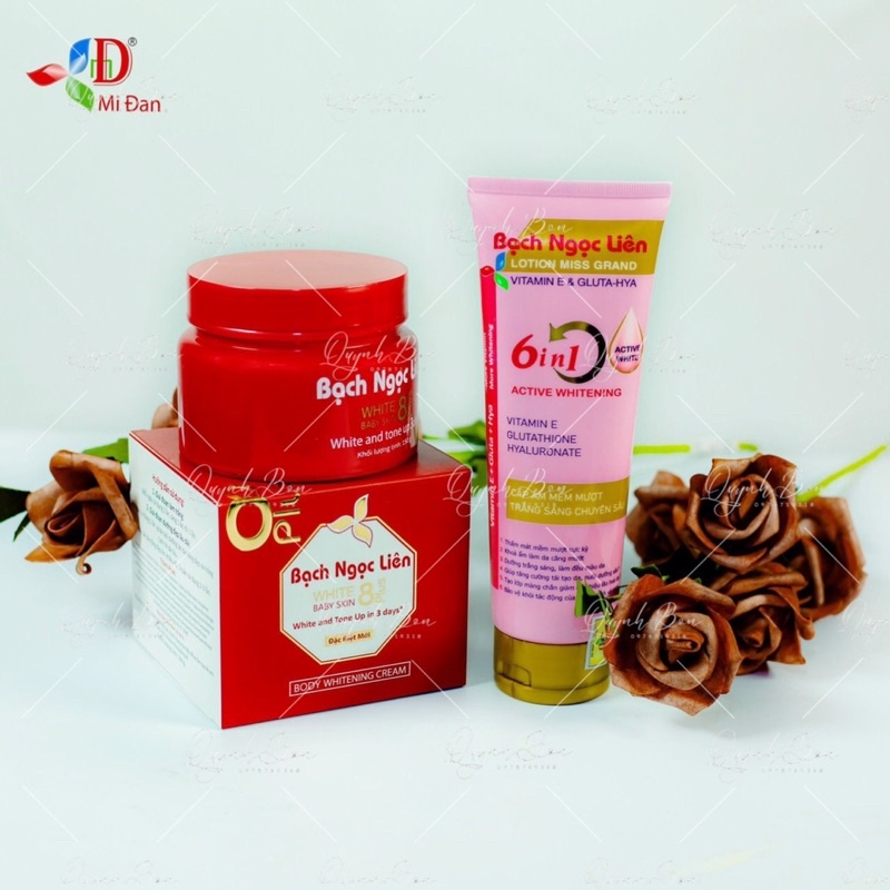 BỘ KEM BẠCH NGỌC LIÊN ĐỎ NEW