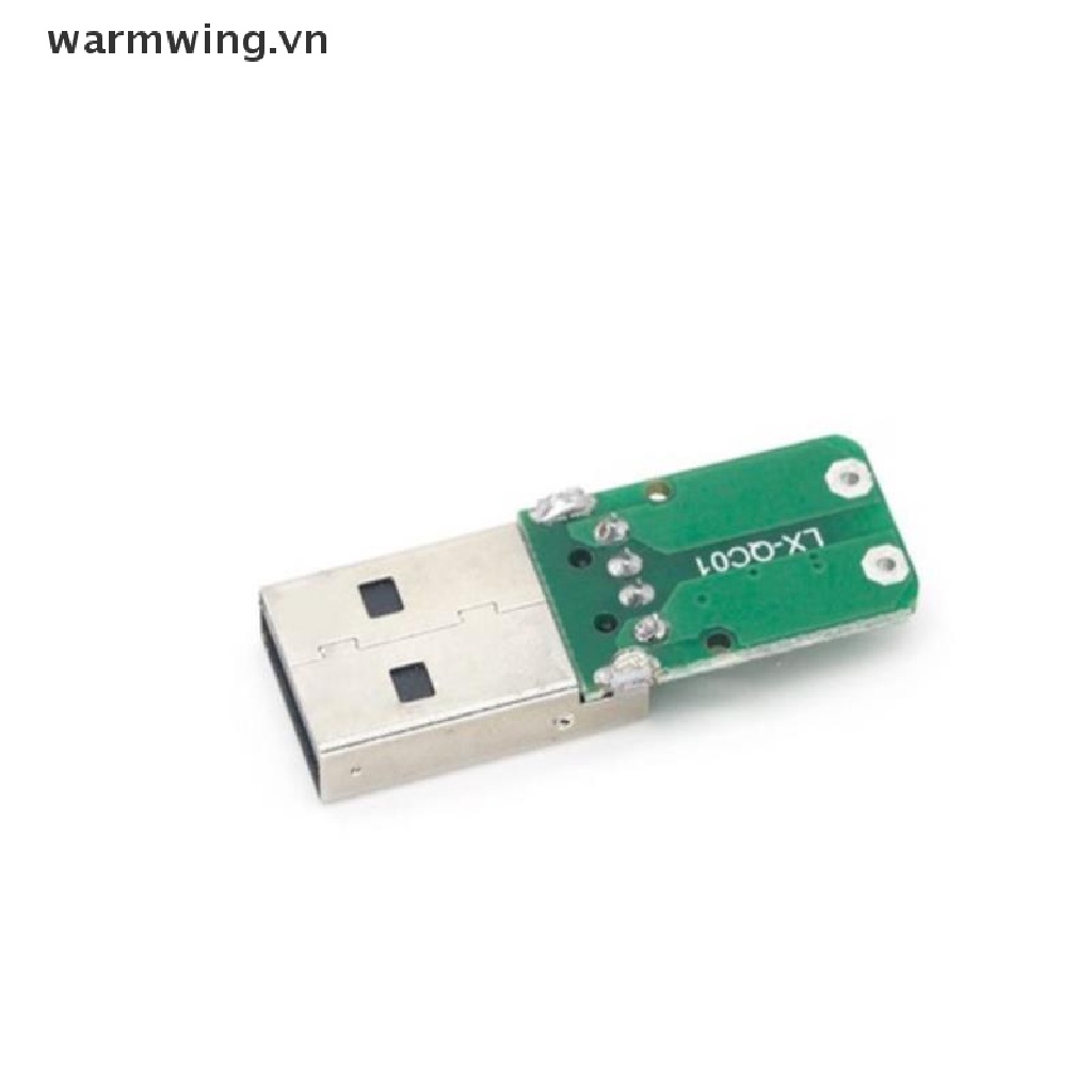 【warmwing】 USB Type-A QC 2.0 3.0 DC Voltage Trigger Module 5V 9V 12V 20V Fixed/Adjustable .