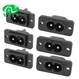 Ổ cắm 2 pin Iec320 C8 Ac 250 H4 chất lượng cao