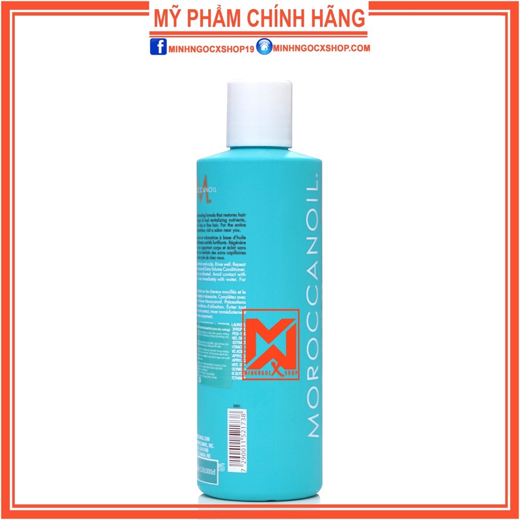 ✅[ MOROCCANOIL ]  DẦU GỘI TĂNG PHỒNG MOROCCANOIL VOLUME 250ML CHÍNH HÃNG