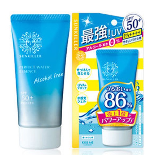 Kem chống nắng KISSME Sunkiller dạng essence SPF50 Nhật Bản 50ml