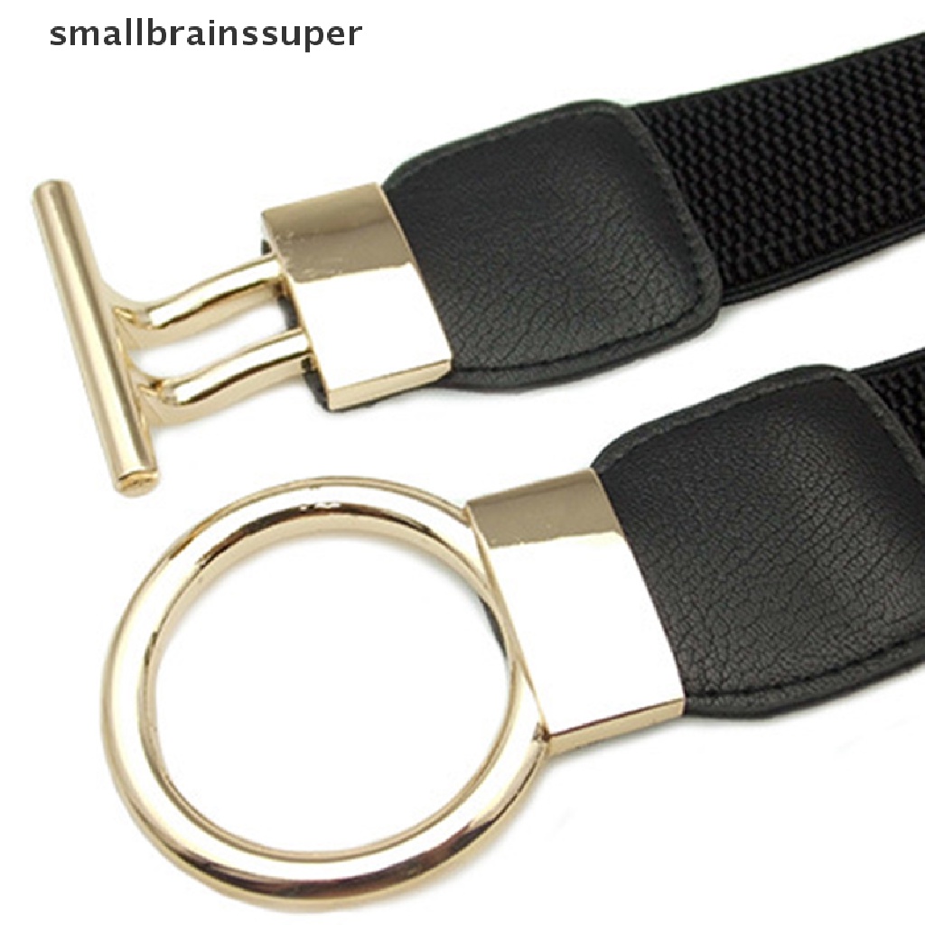 Thắt Lưng Bản Rộng Co Giãn Có Khóa Cài Dùng Mặc Đầm Thời Trang Cho Nữ