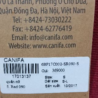 Quần mặc nhà nữ Canifa