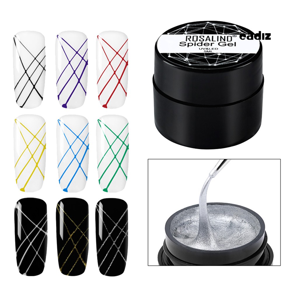 [Hàng mới về] Sơn gel vẽ móng trang trí nghệ thuật bằng chất liệu resin sử dụng cho nhiều mục đích