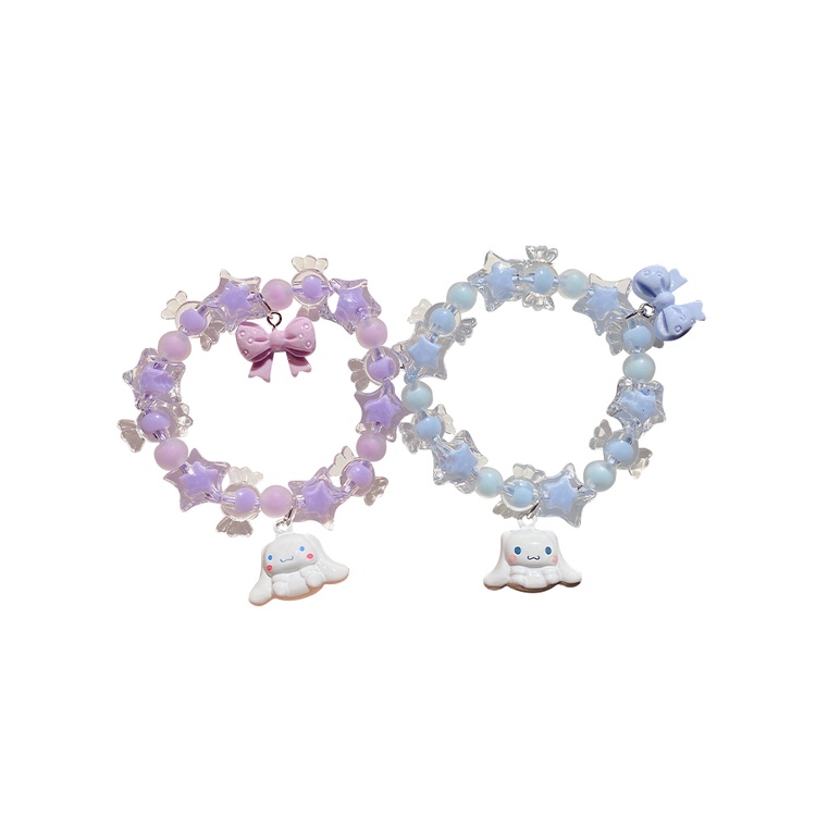 Vòng Tay Màu Kẹo Ngọt Họa Tiết Hoạt Hình