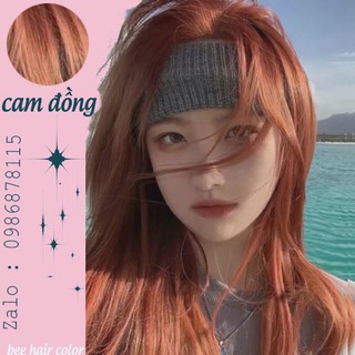 thuốc nhuộm tóc màu CAM ĐỒNG .. thuốc nhuộm tóc tại nhà