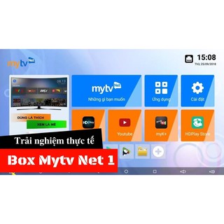Android box MyTV net 1 ram 2G chính hãng