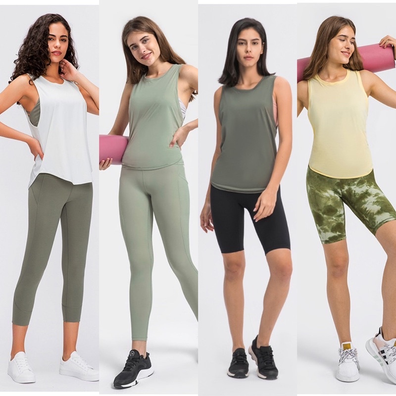 Áo Tank Tập Gym Yoga Nữ ACE Tank Lululemon 17 Màu