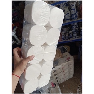 Combo 5 túi=50 cuộn giấy vệ sinh Hải hoa