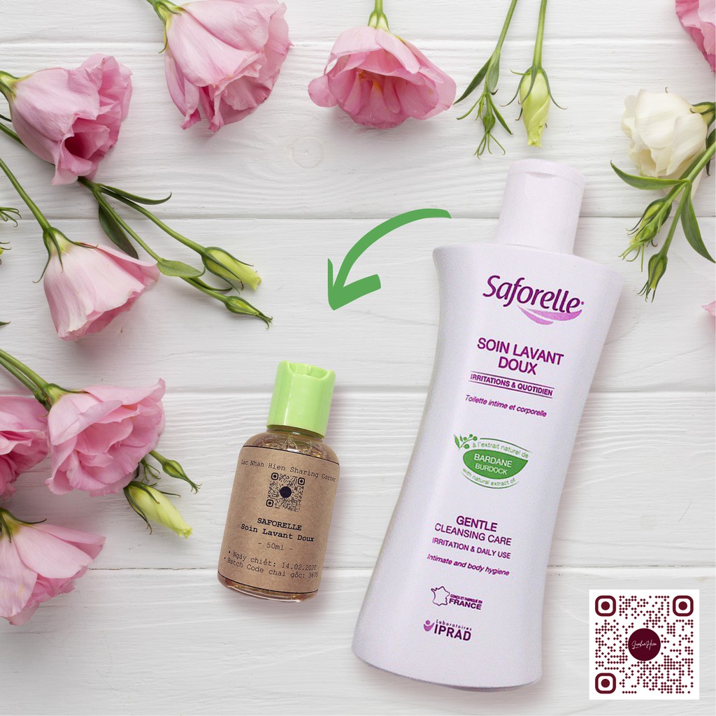 DUNG DỊCH VỆ SINH SAFORELLE SOIN LAVANT DOUX (50ml)