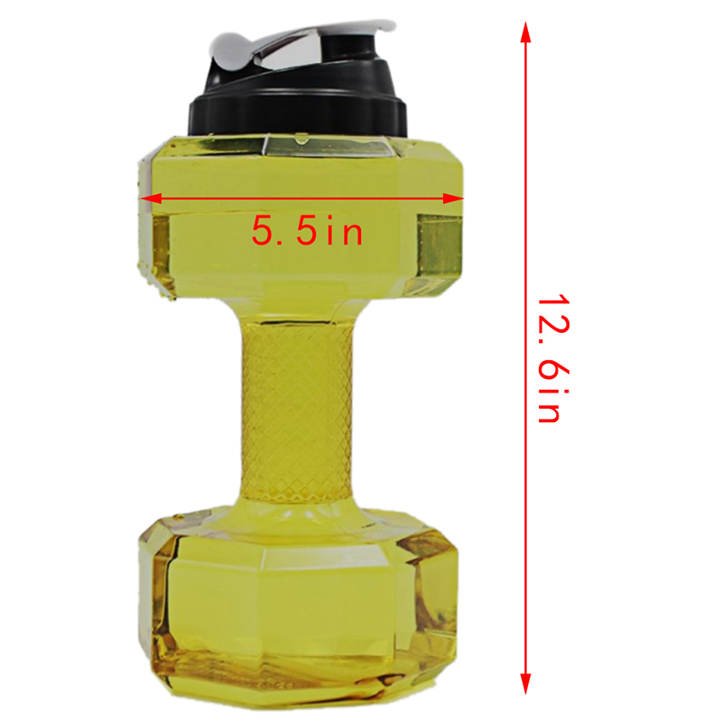 Bình Nước Thể Thao LOVEO 2.2L Hình Quả Tạ