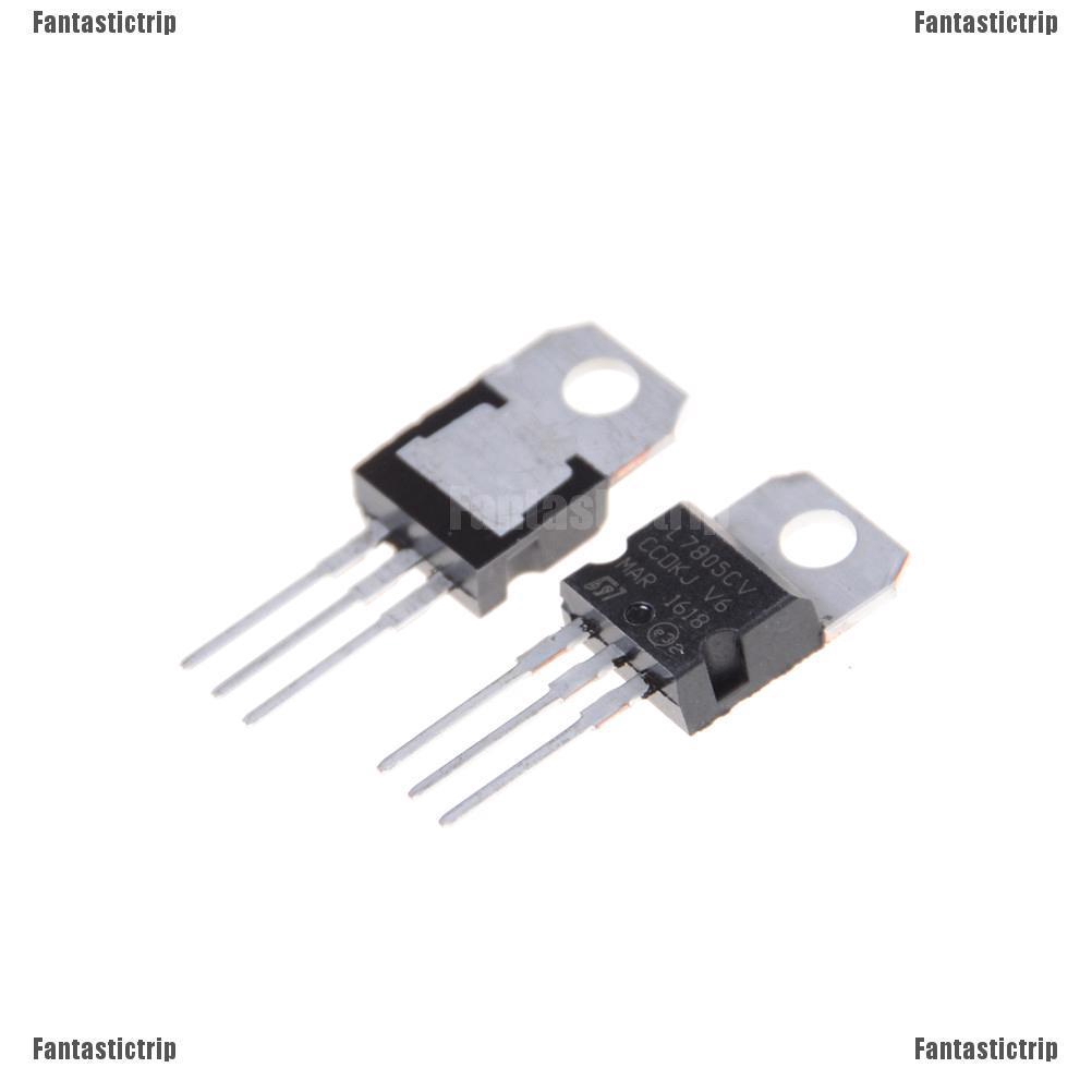Set 10 Bộ Điều Chỉnh Điện Áp Micro L7805Cv L7805 Sang 220 Chuyên Dụng