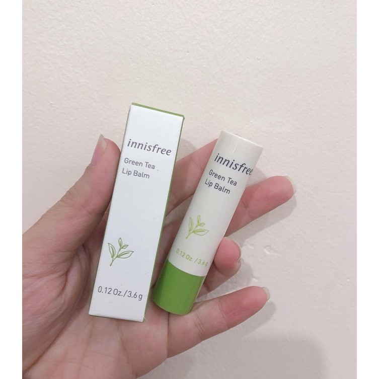 [mẫu 2019] Son Dưỡng Từ Trà Xanh Innisfree Green Tea Lip Balm 3.6g Hàn Quốc. | BigBuy360 - bigbuy360.vn