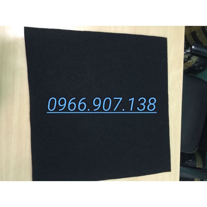Tấm Lọc Khử Mùi 100% Than Hoạt Tính. Tấm Lọc Carbon khử Mùi Dùng Cho Máy Hút Mùi Bếp Dày 3~5mm