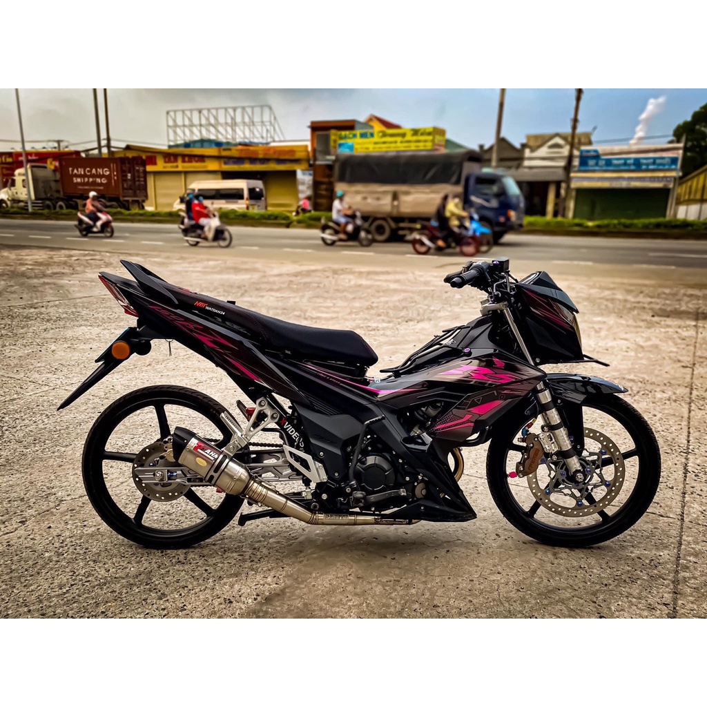 Tem Rời Sonic mẫu RS màu đen hồng xám