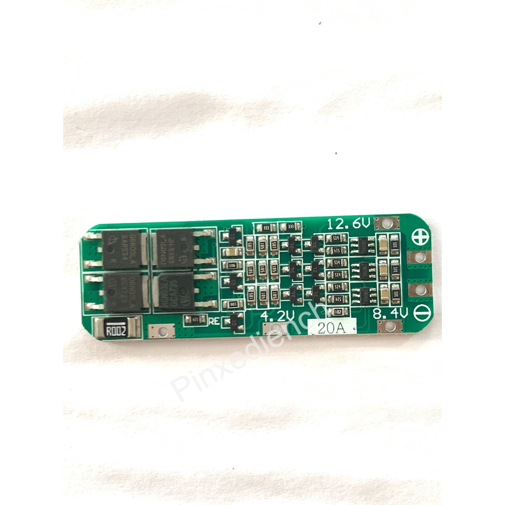 Mạch Bảo Vệ Cân Bằng Pin  BMS 3S 12.6V 20A