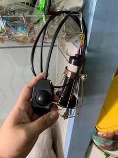 Bộ đèn sưởi sứ không phát sáng