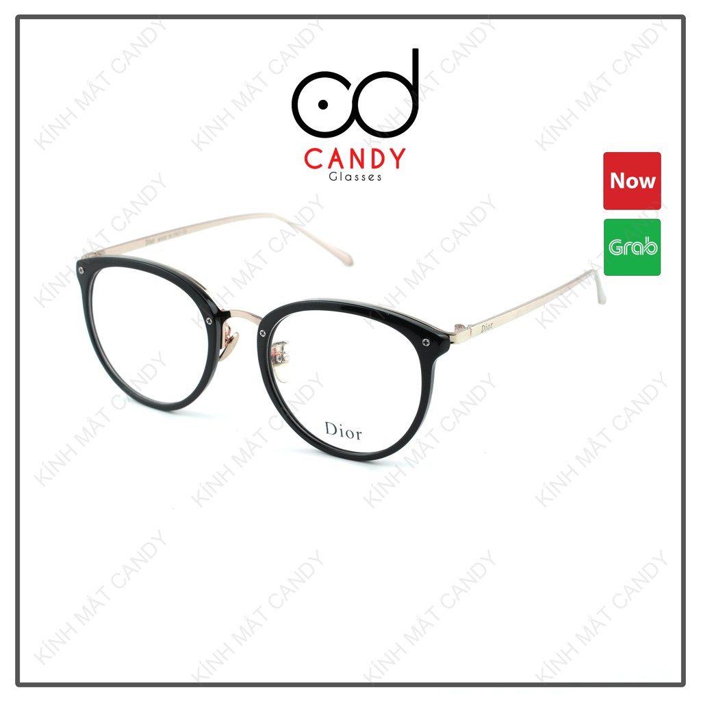 Gọng kính cận bo tròn kim loại 6020 – Tiệm kính Candy