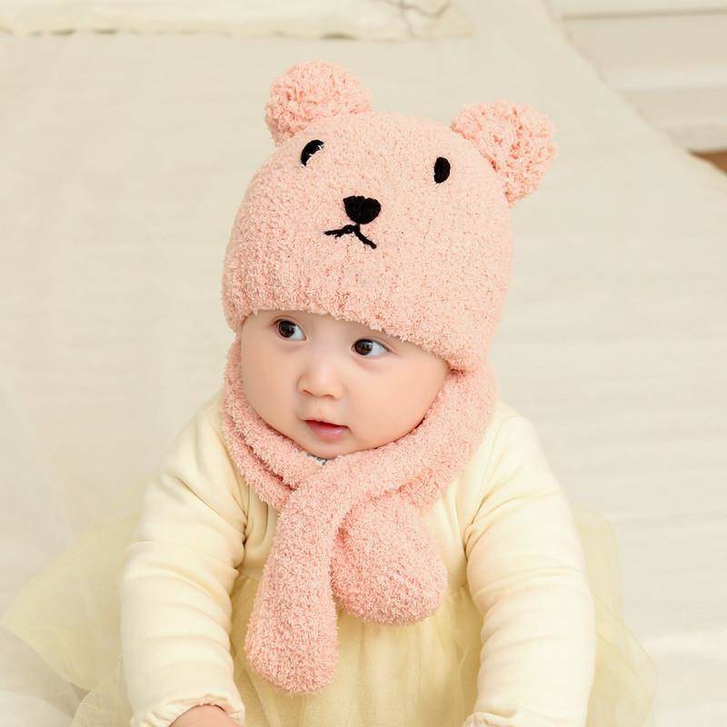 Em bé, mũ, mùa thu và mùa đông, trẻ em, mũ công chúa siêu dễ thương dễ thương, dày, kiếm mũ tai