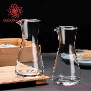 Bình rót thủy tinh 300ml có mỏ rót
