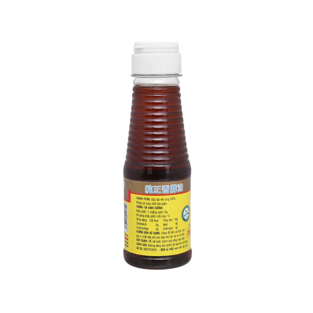 Dầu mè thơm nguyên chất Nakydaco chai 150ml