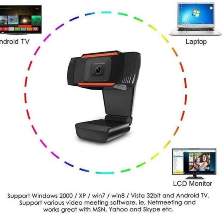 Webcam Tự Động Lấy Nét Op 9ja 8ma1n X85 Hd 720p Cho Pc Laptop | BigBuy360 - bigbuy360.vn