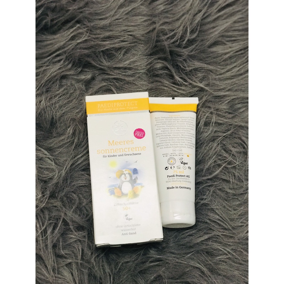 Kem chống nắng đi biển Meeres sonnencreame SPF 50+ 75 ml hàng Đức đủ bill | BigBuy360 - bigbuy360.vn