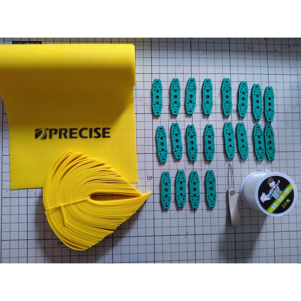 Thun ná cao su - 1m thun precise 0.75 chính hảng ( 20-32 bộ)