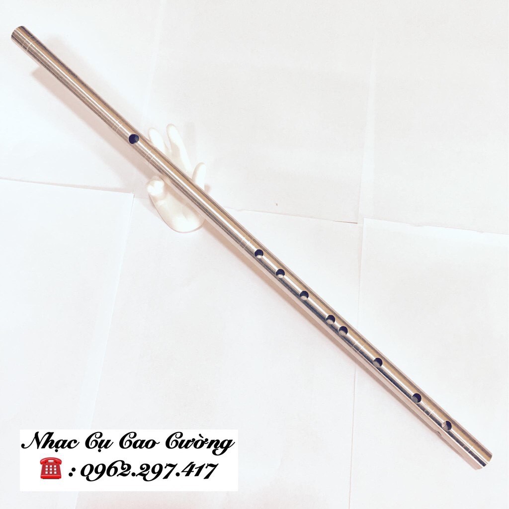 Sáo inox tone C5 âm cực chuẩn