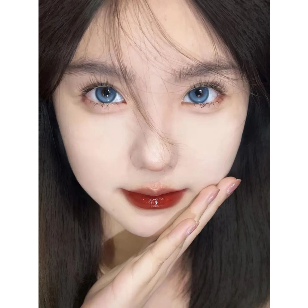 Kính áp tròng Lyndong VI-II màu xanh kích thước lớn 14.50mm lớp 0-8.00 sử dụng trong một năm