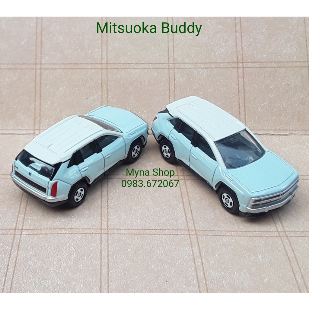 Đồ chơi mô hình tĩnh xe tomica không hộp, Mitsuoka Buddy