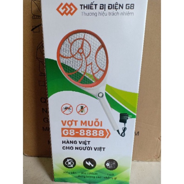 Vợt bắt muỗi G8 Cua Đỏ Shop