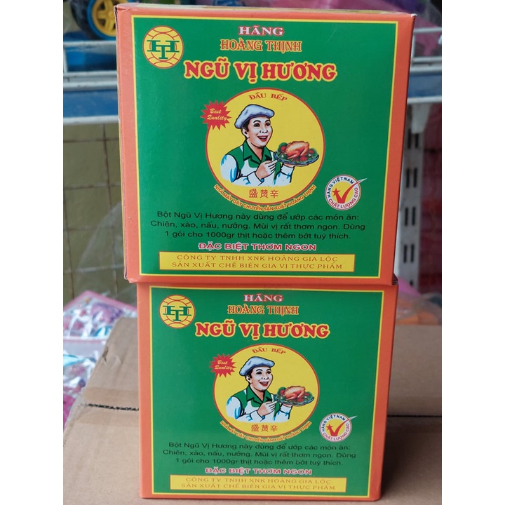 1 Hộp ngũ vị hương 100 gói- Siêu Thơm Ngon