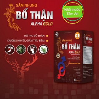 Sâm nhung bổ thận Alpha Gold